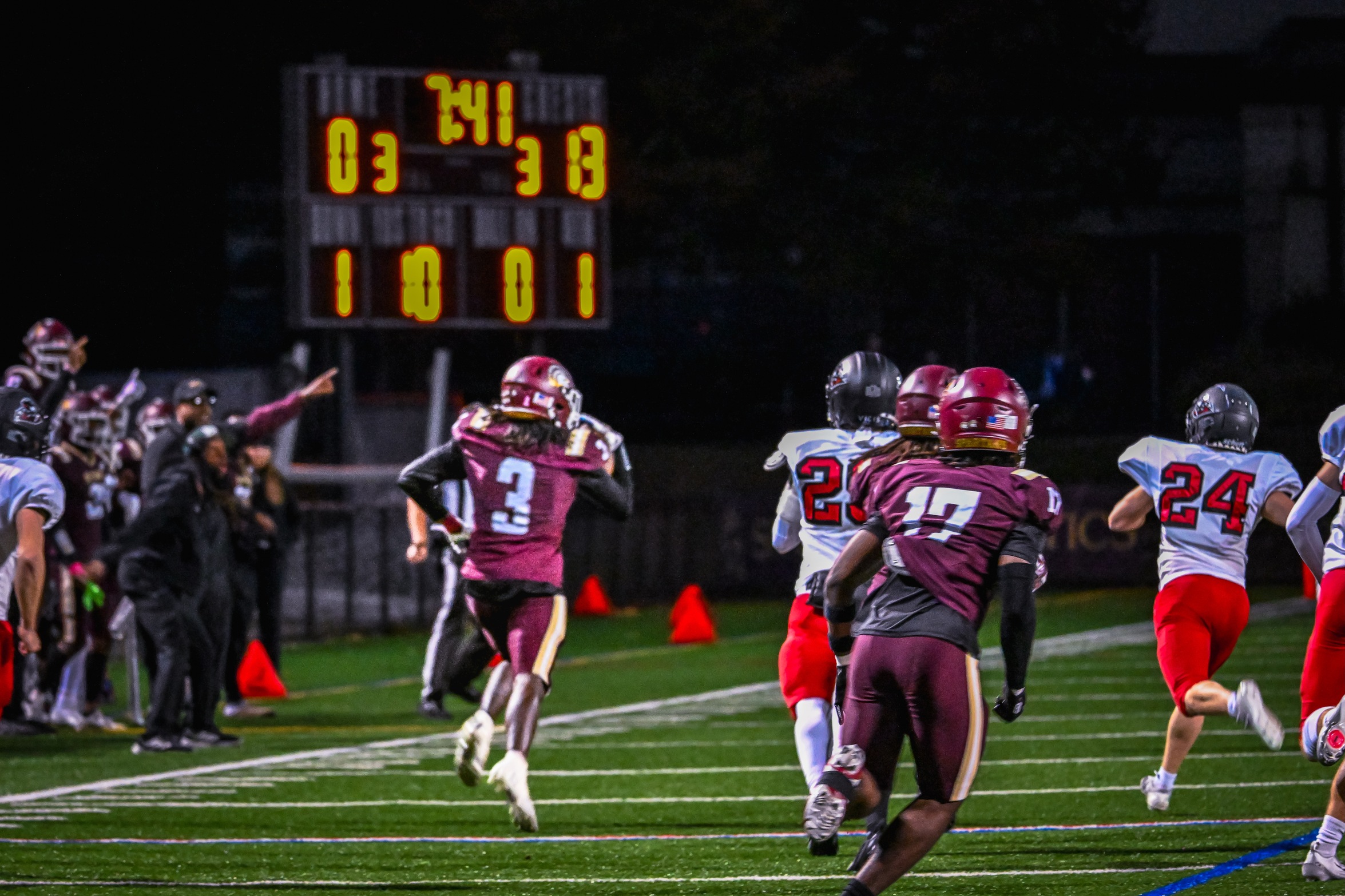Sprint Football Drops Fourth Straight, 34-18 to Mansfield