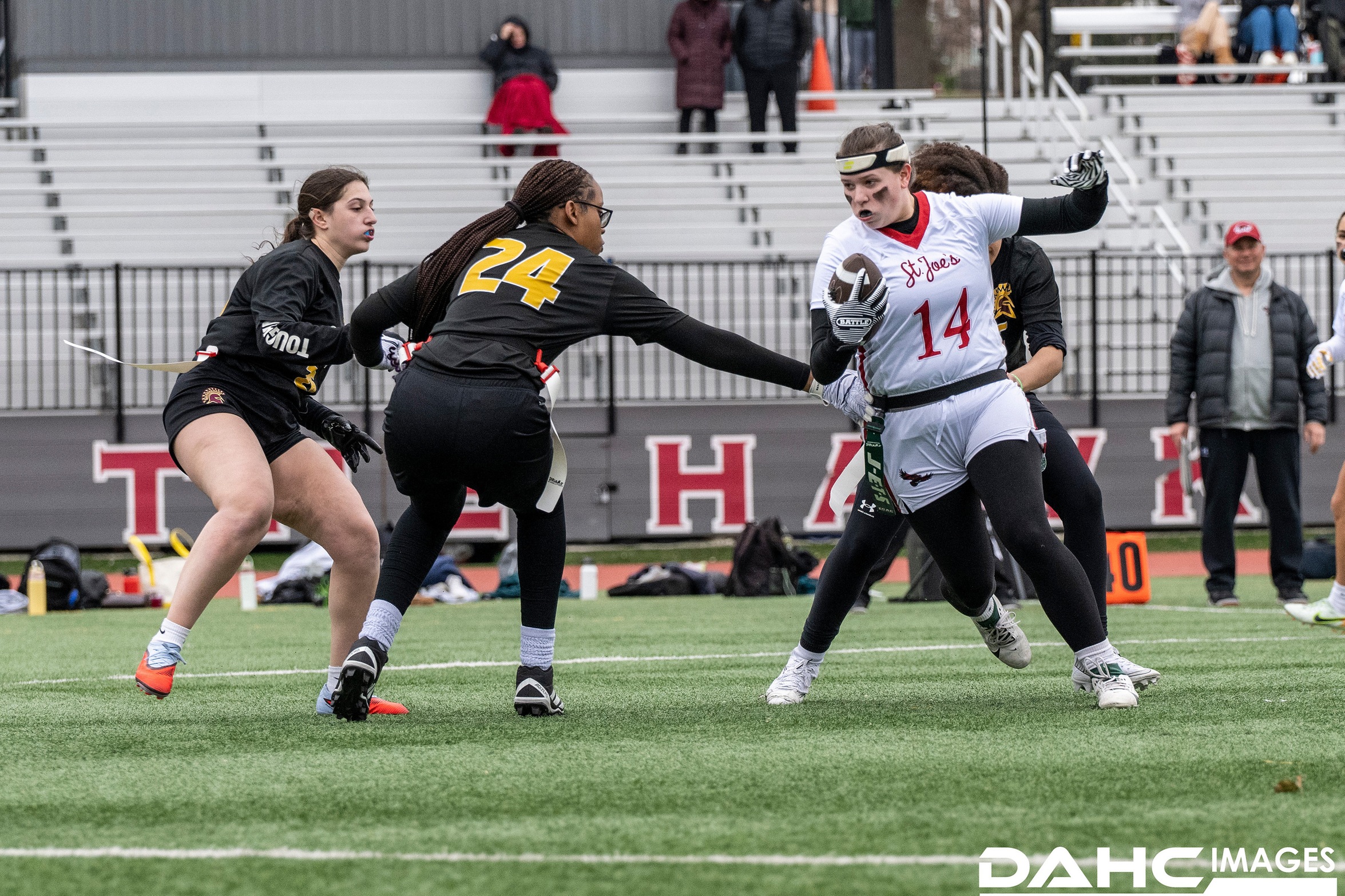Spartans Close Inaugural Women's Flag Football Season at Wagner
