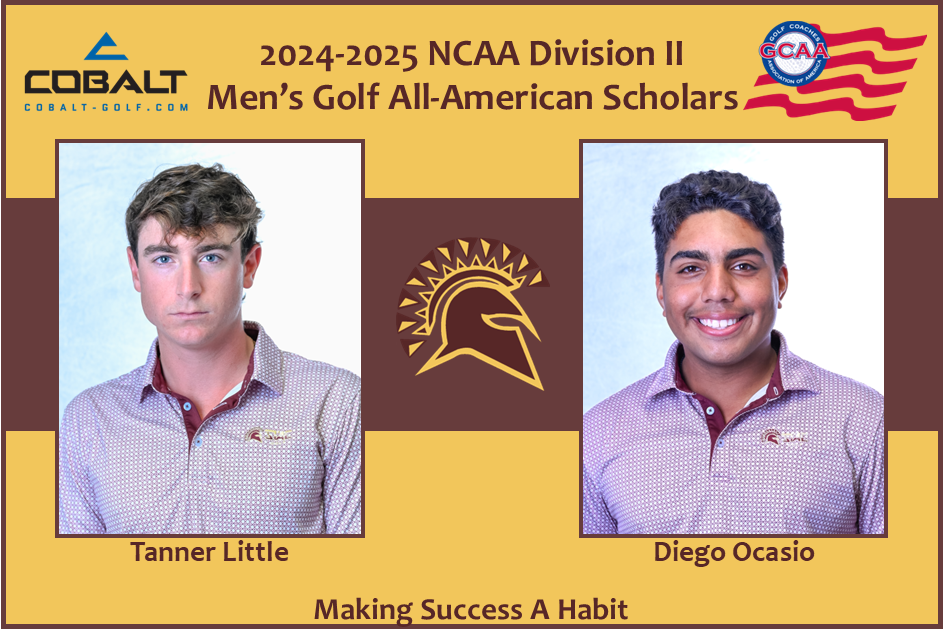 Tanner Little & Diego Ocasio Named NCAA Division II Cobalt Golf All-America Scholars