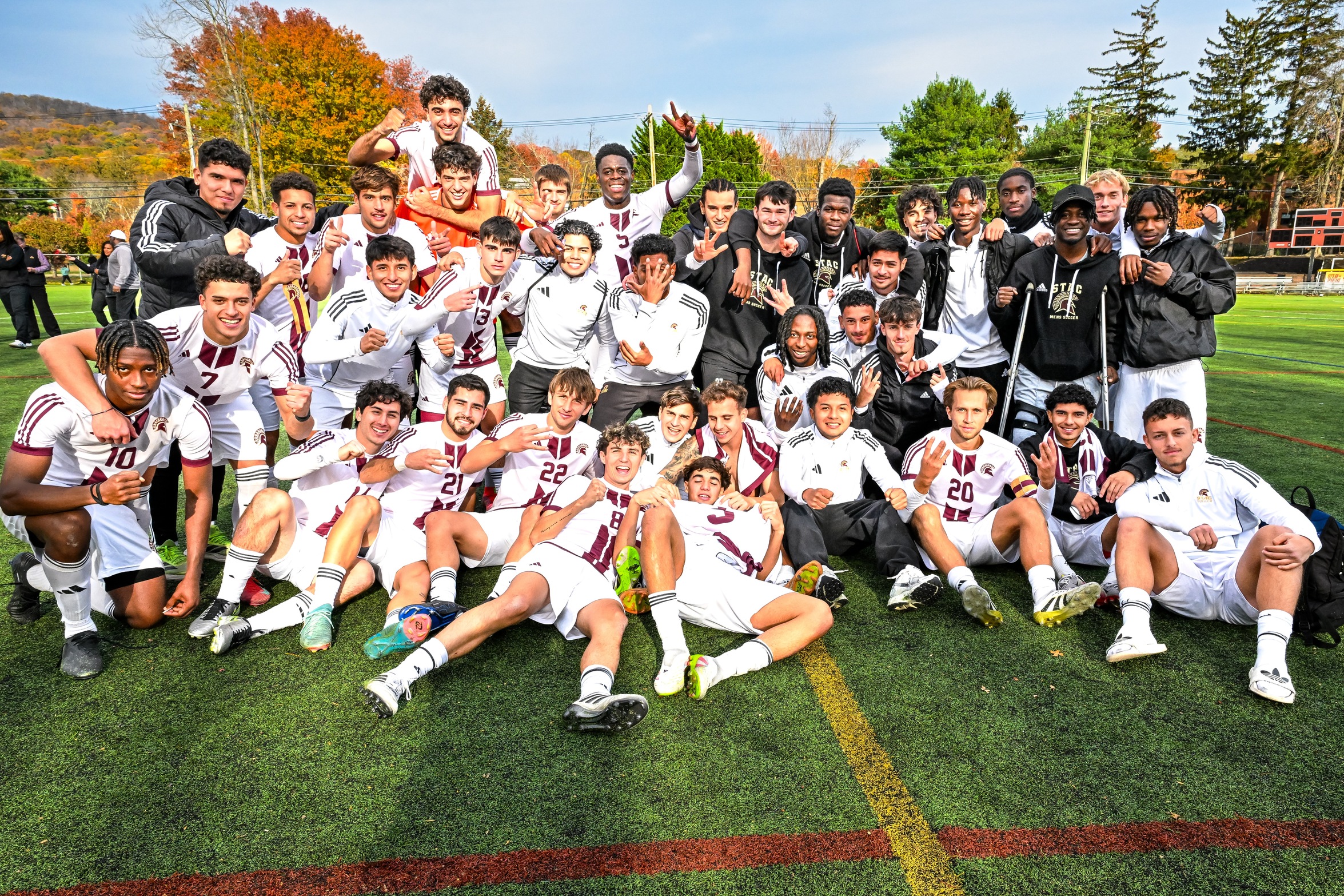 ON TO THE SEMIS! Early Goals Propel STAC Men's Soccer Past Molloy, 3-1