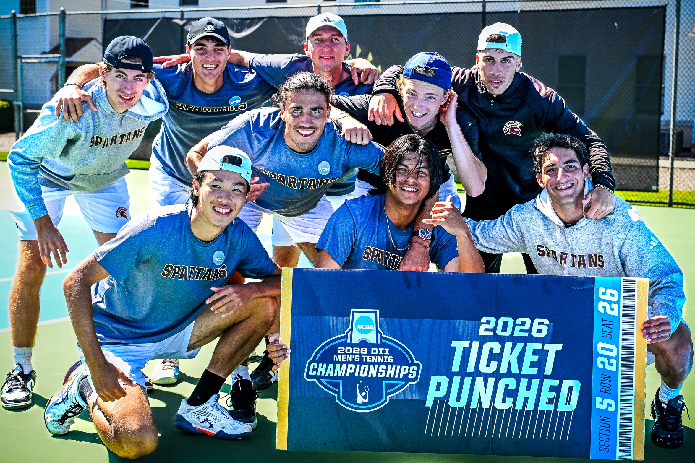 TICKET PUNCHED! STAC Men's Tennis Earns Second Straight Trip to NCAA Finals with 4-0 Victory Over Adelphi