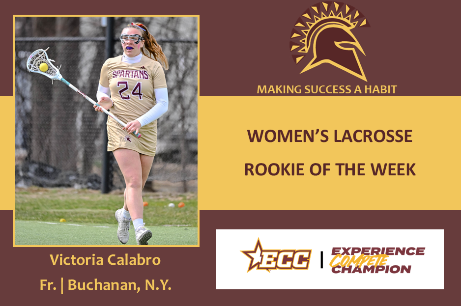 Victoria Calabro Takes Home ECC Women's Lacrosse Rookie of the Week Honors