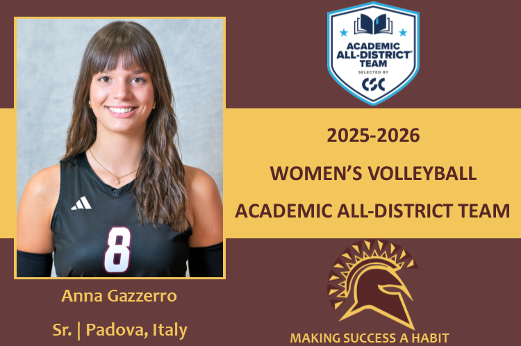 Anna Gazzerro Named To CSC Women's Volleyball Academic All-District Team
