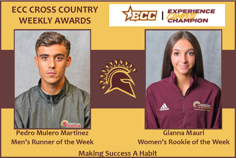 Pedro Mulero Martinez and Gianna Mauri Score ECC Cross Country Weekly Awards